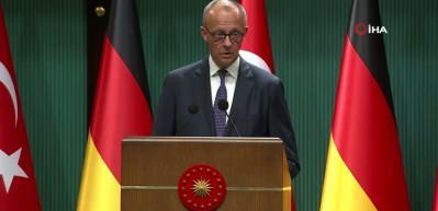 Almanya Başbakanı Merz:  Türkiye ile işbirliğinin gerekliliğini vurguladım