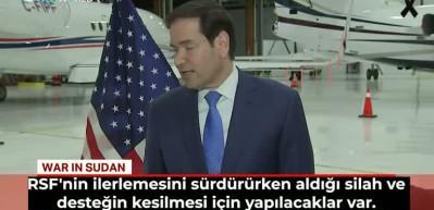 ABD Sudan için net konuştu "Silah vermeyi durdurun"