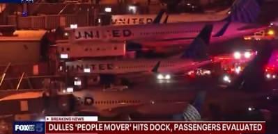 ABD'de havalimanı terminalinde yolcu taşıyan aracın yaptığı kazada 18 kişi yaralandı