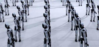 Çin robotta çığır atladı! Kendi kendilerini şarj ediyorlar...