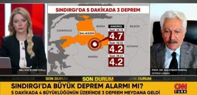 Deprem uzmanı Prof. Dr. Pampal canlı yayında  asıl tehlikenin beklendiği yeri a&ccedil;ıkladı