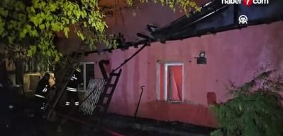 Erzincan'da müstakil evde yangın çıktı!