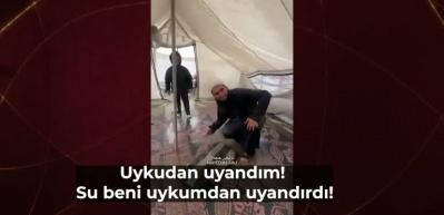 Sağanağın vurduğu Gazze'de babanın sözleri yürekleri yaktı