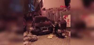 Kağıthane'de 6 katlı binadaki doğalgaz patlamasının izleri g&uuml;n aydınlanınca ortaya &ccedil;ıktı