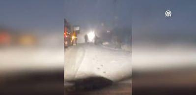 Kar nedeniyle kapanan Malatya-Sivas kara yolu ulaşıma kontrollü açıldı