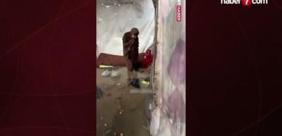 Kış Gazze’yi vurdu... Derme çatma yaşam mücadelesi!