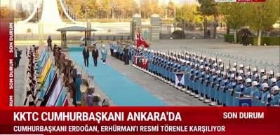 KKTC Cumhurbaşkanı Erhürman Ankara'da!