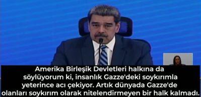 Maduro’dan ABD’ye sert uyarı: “Latin Amerika’da yeni bir Gazze mi istiyorsunuz?”