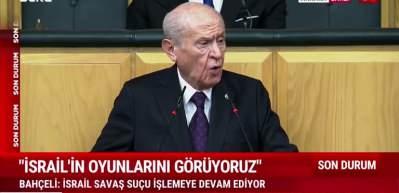 MHP lideri Devlet Bahçeli terörsüz Türkiye'ye karşı gelenlere terör bitsin mi, bitmesin mi? diye sordu