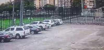 Rize’de bir futbolcu gol atmak isterken yanlışlıkla basket attı