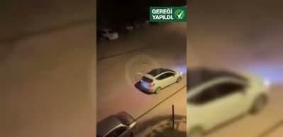 Drift atıp mahalleliyi ezmeye çalışmıştı: Maganda hakkında gereken yapıldı!
