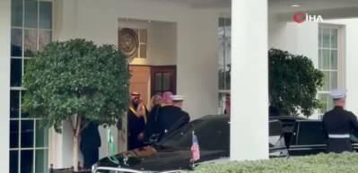 ABD Başkanı Trump, Suudi Arabistan Veliaht Prensi Muhammed bin Selman'ı Beyaz Saray'da ağırladı