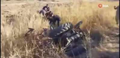 Gaziantep'te devrilen traktörün sürücüsü hayatını kaybetti