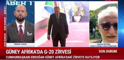 Hasan Öztürk'ten G20 yorumu: Başkan Erdoğan Güney Afrika Cumhurbaşkanı'na bizzat destek vermek için katıldı
