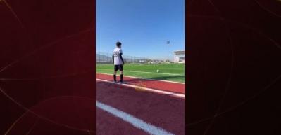 Henüz 13 yaşında! Attığı golle ağızları açık bıraktı