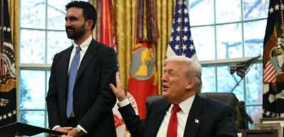 Mamdani'yi köşeye sıkıştıran "Faşist" sorusu! Trump kalkan oldu: Söyle gitsin!