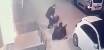 Otel sahibi ve oğlunun öldürüldüğü silahlı saldırı anı ortaya çıktı