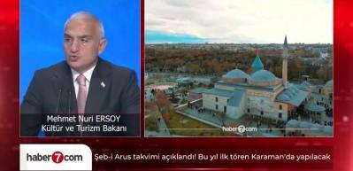 Şeb-i Arus takvimi açıklandı! Bu yıl ilk tören Karaman'da yapılacak