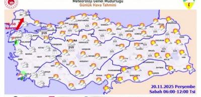 Sıcaklıklar artıyor! İşte 20 Kasım il il hava durumu