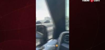 Tammy Abraham İstanbul'a hayran kaldı