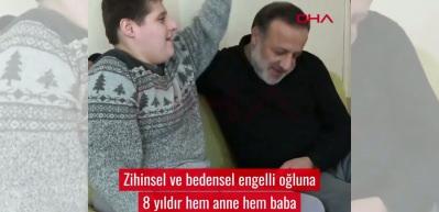 Van'dan yürek burkan çağrı: 8 yıldır engelli oğluna gözü gibi bakan baba yetkililere seslendi