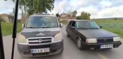  Samsun'da trafiği tehlikeye düşüren sürücüye 15 bin 406 lira ceza 