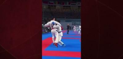 Eray Şamdan, Dünya Karate Şampiyonası'nda altın madalya kazandı