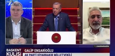 Ak Partili Galip Ensarioğlu İsrail'in Kürtler üzerindeki hedeflerini açıkladı