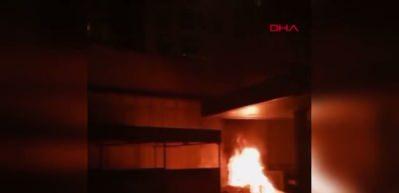 Akaryakıt istasyonunda korku dolu anlar!