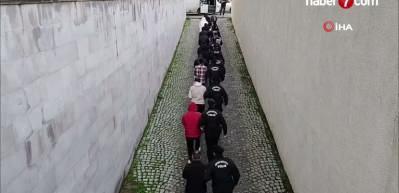 Bahis operasyonunda gözaltına alınan 13 şüpheli adliyeye sevk edildi