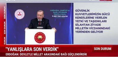 Başkan Erdoğan’dan güvenlik güçlerine net mesaj: “Suça tolerans yok, vatandaşa saygı şart”