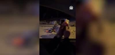 Çöp karıştıran ayıya yaptıkları jest pahalıya patladı