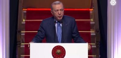 Cumhurbaşkanı Erdoğan: Gazze'deki okulların yüzde 80'i İsrail bombalarının hedefi olmuştur