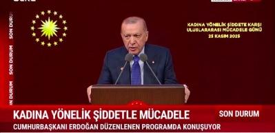 Cumhurbaşkanı Recep Tayyip Erdoğan" Çocuk yetiştirmede babalara da sorumluluk düşüyor" dedi