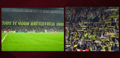 Fenerbahçe taraftarından futbolculara Galatasaray mesajı!