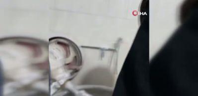 Fırına giren ekipler şoke oldu: Mide bulandıran görüntü!