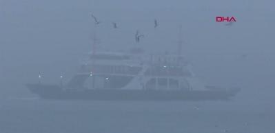 İstanbul Boğazı'nda gemi trafiği durdu