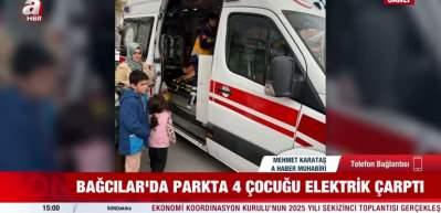 İstanbul'da feci olay! 4 çocuğu elektrik çarptı
