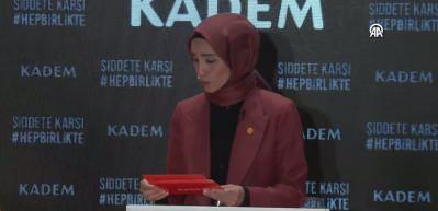 KADEM "Şiddete Karşı Hep Birlikte" kampanyasını başlattı!