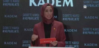 KADEM "Şiddete Karşı Hep Birlikte" kampanyasını başlattı