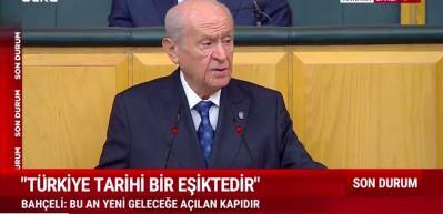 MHP Genel Başkanı Bahçeli meydan okudu: Sonumuz varsın darağacı olsun