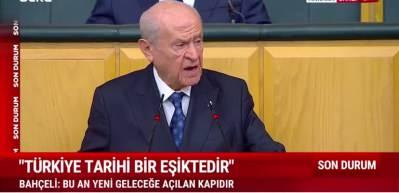 MHP lideri Devlet Bahçeli "Terörsüz Türkiye "çalışmaları hakkında konuştu