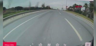 Öfkesi başına bela oldu! Saldırgan sürücü kendini yerde buldu! 