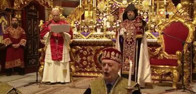 Papa, Apostolik Katedrali'nde...