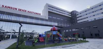 Samsun Şehir Hastanesi hasta kabulüne başladı
