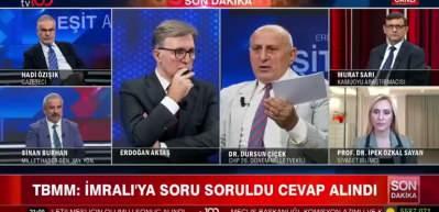 Sinan Burhan'ın Kent uzlaşısı sorusuna CHP'li Dursun Çiçek cevap veremedi