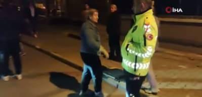 Şoförün kaçtığı kazada sahte şoför planı suya düşünce gazetecilere saldırdı