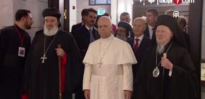 Vatikan Devlet Başkanı Papa 14. Leo, Mor Efrem Süryani Kadim Ortodoks Kilisesi'ni ziyaret etti