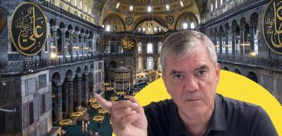 Yılmaz Özdil'den Ayasofya hazımsızlığı: Herkes alkışladı cami oldu diye. Osmanlı Hukuku geçerli kabul edildi