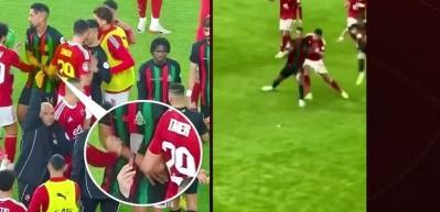 Trabzonsporlu eski futbolcu sahada dehşeti yaşadı! Atılan cisim sonrasında saha karıştı